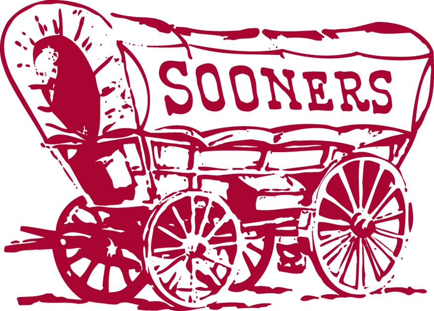 Oklahoma Sooners 1952-1966 Primary Logo diy DTF decal sticker